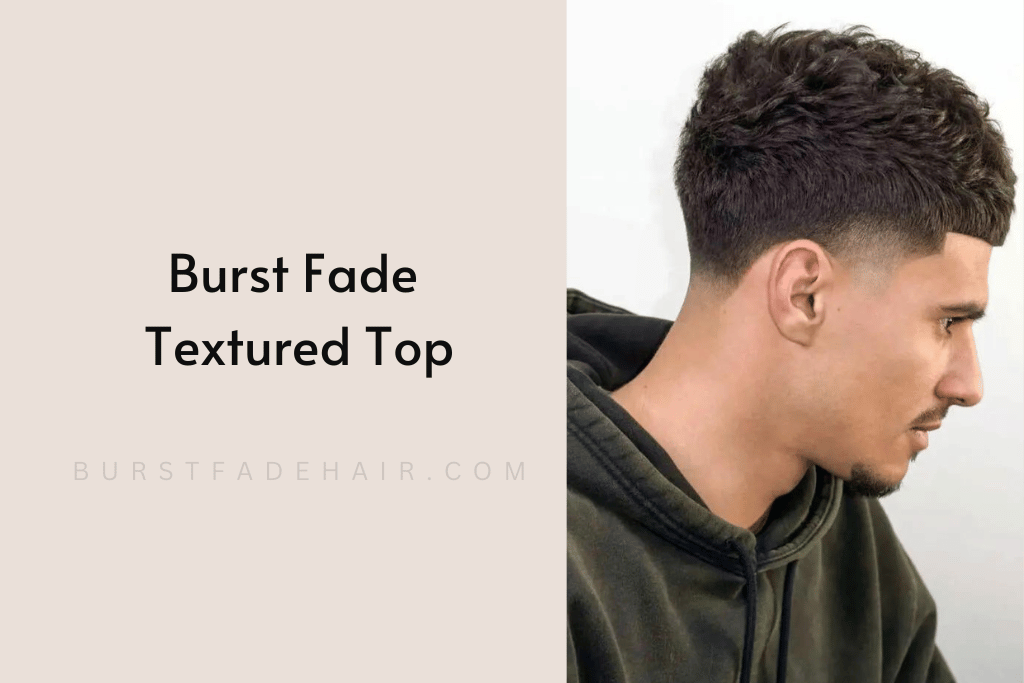 Burst Fade Textured Top