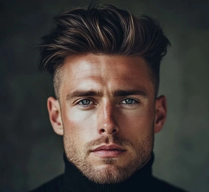 Variations of the Messy Quiff Haircut