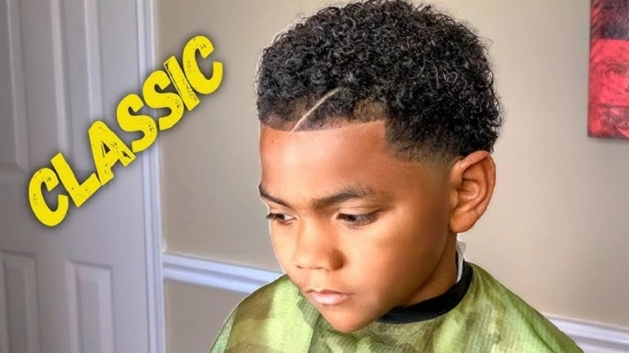 Kids Curly Hair Cut