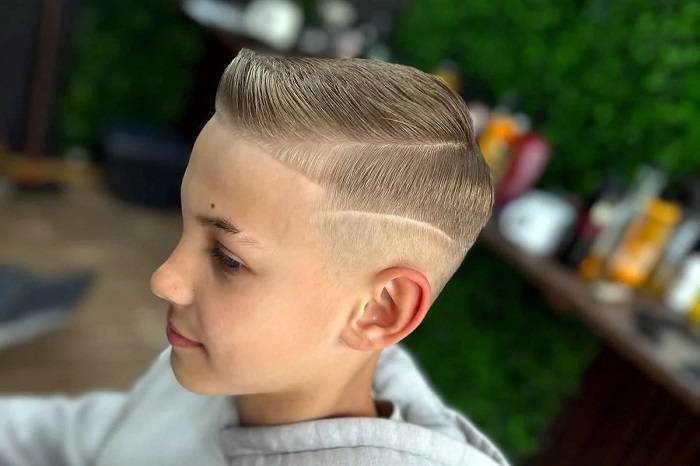 What are Hair Cut Designs on Boys