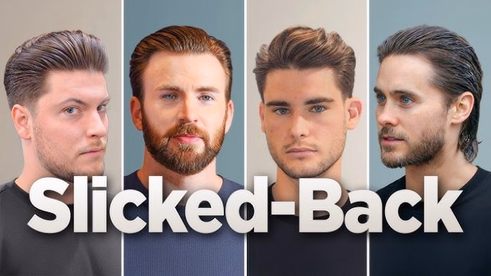 What is a Slick Back Hair Cut