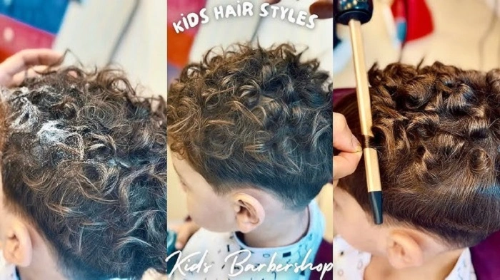 toddler curly hair cutdft